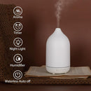 Essential Oil Diffusers, Aromatherapy Diffuser for Essential Oils, 100ml Oil Diffusers for Large Room - 5 Timers, Warm Ambient Light, Auto-Off by TinyTreasures Baby Boutique