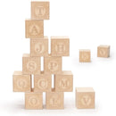 Uncle Goose Uppercase Alphablank Blocks - Made in The USA by TinyTreasures Baby Boutique