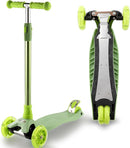 3 Wheel Scooter for Kids Ages 6-12,Kids Scooter with Light Up Wheels, Sturdy Deck Design, and 4 Height Adjustable Suitable for Kid Ages 3-12 by TinyTreasures Baby Boutique