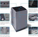 COMFEE’ 1.6 Cu.ft Portable Washing Machine, 11lbs Capacity Fully Automatic Compact Washer with Wheels, 6 Wash Programs Laundry Drain Pump, Ideal for Apartments, RV, Camping, Magnetic Gray by CozyNest Decor