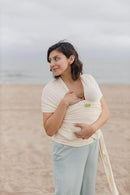 Boba Baby Wrap Carrier – Original Baby Sling Carrier for Newborns (7–35 lbs), Soft, Secure, Hands-Free & Ergonomic, Ideal for Comfortable Bonding, New Parents (Serenity Oat Meadow) by TinyTreasures Baby Boutique