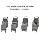 Toddler Stroller Footmuff Cosy Toe Buggy Pushchair Sleeping Bag, Easy Open & Removable Front Piece,Special Design Fits All Travel Gears Perfectly, 6-48M by TinyTreasures Baby Boutique