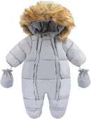 Baby Girl Winter Snowsuit Toddler Jacket Clothes For Boy Infant Jumpsuit Hoodied by TinyTreasures Baby Boutique