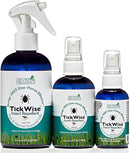 3 Moms Organics TickWise | DEET- Free, Tick and Insect Repellent | Plant Based Essential Oils and All Natural Ingredients | Safe for Kids, Adults, Dogs and HorsesTrio 8oz,4oz,2oz by TinyTreasures Baby Boutique