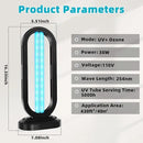 UV Light Sanitizer,UVC Home Disinfection Device 4-Speed Timing and Remote Control,Ultraviolet Light Sanitizer for Bed Bugs and Dust Mites,UV Lamp for Whole Room by GreenHaven Gardens