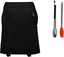 BBQ Coverpro 82835 Heavy Duty Grill Cover for Weber Spirit 210 Series Gas Grills (Compared to Weber 7105) Including Basting Brush and Tongs by GreenHaven Gardens