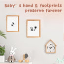 Inkless Baby Hand and Footprint Kit,Clean-Touch Ink Pad Kit,Safe No Mess Printing Infant Hand Foot Stamp,2 Pack Newborn Inkless Print Pads Best Keepsake or Gifts for Family by TinyTreasures Baby Boutique