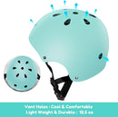 Kids Helmet, Toddler Adjustable Kids Ages 3-8 Years Old Boys Girls Multi-Sports Safety by TinyTreasures Baby Boutique