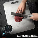 Katuchef Titanium Cutting Board 2025 New Pure Titanium Cutting Boards for Kitchen Double Sided Cutting Board Non Toxic,Hygiene Durable Chopping Board Suitable for Dishwasher Safe(18.11 * 11.81) by CozyNest Decor