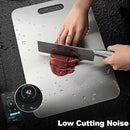 Katuchef Titanium Cutting Board 2025 New Upgrade Pure Titanium Cutting Boards for Kitchen Double Sided Cutting Boards Non Toxic,Hygiene Durable Chopping Board Suitable for Dishwasher Safe(11.4 * 7.9) by CozyNest Decor