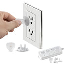 VEVOR Outlet Covers, 70 Pack, Plug Covers for Electrical Outlets, Secure Electric Socket Protector Caps with Shock Prevention, Easy Installation, Insulated ABS, for Home Wall Power Sockets, White by TinyTreasures Baby Boutique