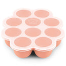 KeaBabies Silicone Food Freezer Trays with Lid, 2oz x 10 Pods Baby Food Storage Containers, Easy Puree Meal Prep, Breast Milk Silicone Freezer Molds, Dishwasher,Microwave Safe,BPA-Free(Roseate) by TinyTreasures Baby Boutique
