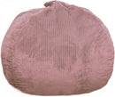 Bean Bag Chairs with Faux Rabbit Fur Cover, 3 ft Giant Memory Foam Bean Bag Chairs for Adults/Teens with Filling,Ultra Soft Faux Fur Fabric, Round Sofa for Living Room Bedroom College Dorm by TinyTreasures Baby Boutique
