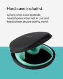 Belkin SoundForm Mini - Wireless Bluetooth Headphones for Kids with 30H Battery Life, 85dB Safe Volume Limit, Built-in Microphone - Kids On-Ear Earphones for iPhone, iPad, & More - Mint w/Case by TinyTreasures Baby Boutique