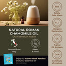Gya Labs Roman Chamomile Essential Oil for Diffuser - 0.34 Fl Oz - 100% Pure Natural Roman Chamomile Oil for Skin, Hair, Face, Aromatherapy & Candle Making Scent by CozyNest Decor