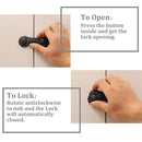 Cabinet Locks Baby Proofing, Childproof Cabinet Locks 10 Pack with Adhesive for Protecting Kids and Toddlers, Child Safety Lock for Drawer Cupboards Closet and Pantry Door (Black) by TinyTreasures Baby Boutique