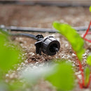 AEO Solar-Powered Automatic Watering Drip Irrigation System, 50 Drippers, 155 ft for Balcony Greenhouse Raised Garden Bed by GreenHaven Gardens