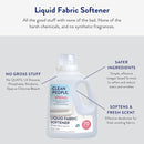 The Clean People Liquid Fabric Softener - Softens & Removes Static Cling - Vegan (50 Fl Oz, Spring) by TinyTreasures Baby Boutique