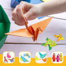 Pigipigi Kids Craft Origami Paper Kit for Kids Ages 5-8 8-12, with Guiding Book, 208 Sheets DIY Art and Crafts Supplies, Colorful Folding Papers Set Projects Gifts Activity for Boy Girl Toys(Cartoon) by TinyTreasures Baby Boutique