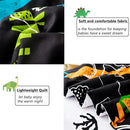PERFEMET Twin Kids Bedding Sets 4-Piece Cartoon Dinosaur Boys Comforter with Sheets Ultra Soft Reversible Colorful Animal Children Bed in a Bag Set(Dinosaur, Twin) by TinyTreasures Baby Boutique
