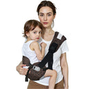 Baby Carrier Newborn to Toddler-Adjustable Baby Sling Carrier,Toddler Carrier for 25-60lbs,Comfortable Baby Sling for Hands-Free Carrying (Dark Brown Leopard Print) by TinyTreasures Baby Boutique