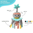 DINGLE DANGLE - Diaper Changing Distractor - Diaper Changing Helper Headband, Baby Mobile, & Sensory Rattle. Newborn Essentials Must Haves - Great Baby Registry or Shower Gift - Featured on Shark Tank by TinyTreasures Baby Boutique