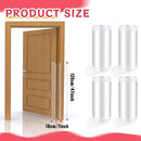 12 Pcs Door Pinch Guard Baby Proofing Jam Shield Door Finger Pinch Guard 47.2 x 7 Inch Hinge Cover Protectors for 90 and 180 Degree Gates Kids Pets Safety by TinyTreasures Baby Boutique