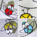Owl Stained Glass Bird Suncatcher for Window,Best Bird Gifts for Bird Lovers Women,Stained Glass Bird Window Hangings,Best Teacher Gifts,Birthday Gifts,Housewarming Gifts by GreenHaven Gardens