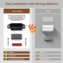 Cabinet Door Magnet, Flat Bottom Cabinet Magnetic Catch with Adhesive, Easy to Install,Only Takes 1 Minute,35lb Magnetic Cabinet Door Drawer Latch(Black, 20Pack) by TinyTreasures Baby Boutique