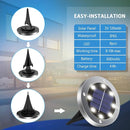 Solar Ground Lights - 16 Pack, In-Ground Pathway Lights for Garden, Lawn, Yard, Patio, Driveway, Steps and Walkway - White by GreenHaven Gardens