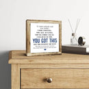nspirational Wood Sign, Wooden Plaques Table Decor, Office Desk Sign, Farmhouse Home Decorate, Affirmation Signs Decorate Gift, Encouragement Gift, In Case No Nobody Told You Today Signs by CozyNest Decor