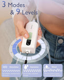 Hands Free Breast Pump K3,Portable Breastfeeding Pumps with Modes & 9 Levels,3 Fine-Tuned Rhythms,Leak-Proof & Low Noise Double Seal Flange 15-24mm by TinyTreasures Baby Boutique
