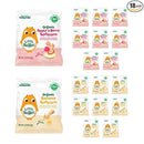 Little Bellies Organic Softcorn Variety Pack, Apple & Berry and Banana (Pack of 18 x 0.28 oz Individual Packs) by TinyTreasures Baby Boutique