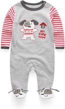 Kiddiezoom Baby and Toddler Boys'Snug Fit Footed One-Piece Romper Jumpsuit Cotton Cotton Footed Outfit by TinyTreasures Baby Boutique