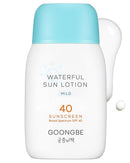 Waterful Sun Lotion Mild SPF 40 - Zinc Oxide Water Resistant Mineral Sunscreen for Babies, Kids & Adults - Hypoallergenic, Vegan, Reef-Safe - Korean Sun Care for Sensitive Skin, 2.82 fl.oz. by TinyTreasures Baby Boutique