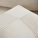 Fancy Homi 2 Packs Cream Long Lumbar Decorative Throw Pillow Covers 16x24 Inch for Couch Bed Sofa, Rustic Farmhouse Boho Home Decor, Soft Striped Corduroy Rectangle Accent Cushion Case 40x60 cm by CozyNest Decor