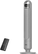 Dreo Tower Fan for Bedroom, 90° Oscillating Fan, Standing Fan with 3 Modes, 4 Speeds, 8H Timer Cooling Fans for Home, Living Room, Office, Grey, TF117 by CozyNest Decor