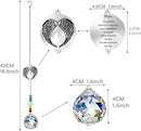 Memorial Gifts Crystal Suncatcher,Unique Sympathy Gifts for Loss of Loved One,Rainbow Maker Bereavement Gifts Box for Loss of Father Mom Dad Son Daughter Husband Brother Grandmother (Mom) by GreenHaven Gardens