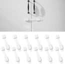 Inaya 12-Pack Child Proof Locks for Cabinet Doors, Drawers, Fridge, Toilet Seat, Dishwasher, Trash Can, Cupboard - 3M Adhesive - No Drilling - Baby Proofing Cabinet Locks by TinyTreasures Baby Boutique