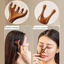 Natural Wooden Nose Guasha Massage Tools Anti-Static, Eyes Facial Wood Gua Sha Tool,face Manual Massager Tool, Multifunctional Handheld Meridians Acupoint Massage Tool,1 Pieces. by CozyNest Decor