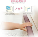 Baby Proofing Corners and Edges Protector Guards (16.5FT Edge +8 Corners), Soft Rubber Foam Edge Protector with Removable Double Sided Tapes, Furniture Table Bumper Guard for Baby Safety-Brown by TinyTreasures Baby Boutique