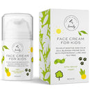Face Moisturizer with Hyaluronic Acid Face Cream for Kids - Facial Cream & Gentle Moisturizer with Strawberry Extract & Vitamin E - Daily Facial Cream Moisturizer for Dry & Sensitive Skin 50ml by TinyTreasures Baby Boutique