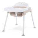 Foundations Secure Sitter Feeding Chairs 3-Pack, No-Tip Feet, 3-Point Adjustable Harness, Removable Tray, Stackable Feeding Chairs (13 inch) by TinyTreasures Baby Boutique