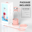 OTPEIR Portable Blender for Shakes and Smoothies with 11.83 Oz Travel Cup and Lid,Durable Stainless Steel Blades for Juice Blending Performance, Pink by TinyTreasures Baby Boutique