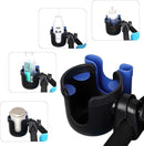 Accmor Stroller Cup Holder with Phone Holder, Bike Cup Holder, Universal Cup Holder for Uppababy Nuna Doona Strollers, 2-in-1 Cup Phone Holder for Stroller, Bike, Wheelchair, Walker, Scooter by TinyTreasures Baby Boutique