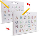 USATDD Magnetic Letters Practicing Board,Tracing ABC Alphabet Magnet Drawing Board Educational Preschool Practice Learning to Write Toys Montessori Uppercase&Lowercase Gift for Kids Toddlers by TinyTreasures Baby Boutique