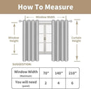 LAMIT Linen Curtains 95 inch for Living Room, Soft Thick Light Filtering Boho Window Textured Neutral Drapes Bronze Grommet for Bedroom Farmhouse, 2 Panels Set 52 x 95 Inch, Beige
