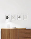 HAUS AND HUES 6x8 White Oak Wooden Picture Frame - Set of 15 6x8 Poster Frame - Premium Oak, Vertical Hang, Shatterproof Plexiglass - Ideal for Home, Room, Office (6x8-inch, White, Set of 15) by CozyNest Decor