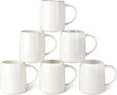 GBHOME Large Coffee Mugs Set of 6, 18oz Handmade Ceramic Coffee Mugs Set with Gradient color for Latte/Tea/Beer/Hot Cocoa, Dishwasher & Microwave Safe by CozyNest Decor