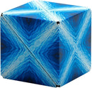Shashibo Shape Shifting Box - Award-Winning Fidget Toy w/ 36 Rare Earth Magnets - Fidget Cube Transforms Into Over 70 Shapes, Sensory Toy Gift for Kids, Teens, and Adults (Blue Planet) by TinyTreasures Baby Boutique